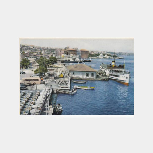 1975 Denizcilik Bankası Kartpostal - Üsküdar Vapur İskelesi