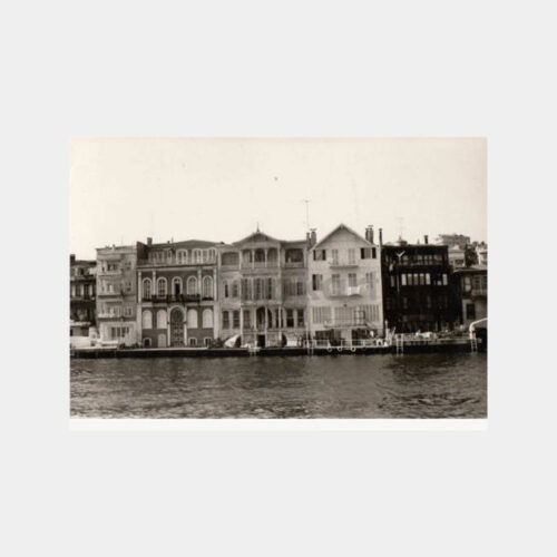 1968 Boğaziçi Yeniköy Yalılar 4 Adet Fotoğraf