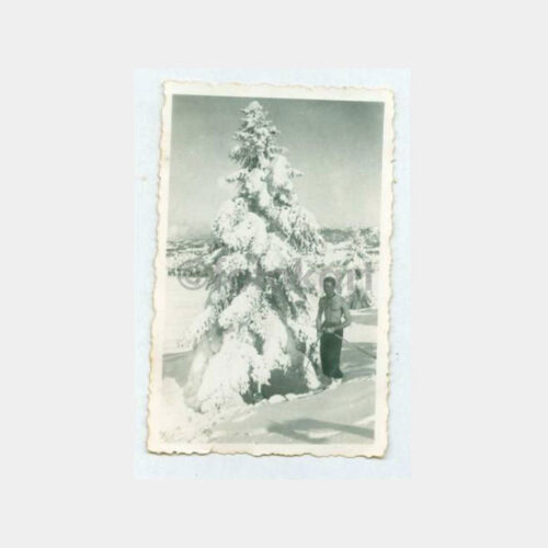 1940 Uludağ Kayakçı Görünüş Fotoğraf