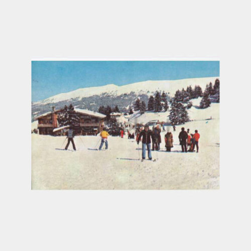 Uludağ Kayakçılar Görünüş Kartpostal