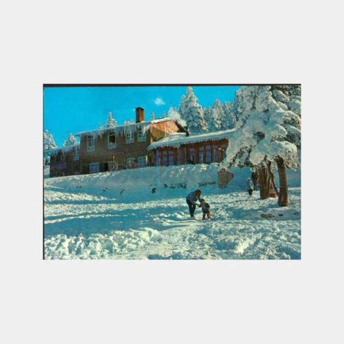 1970 Bursa Uludağ Beceren Görünüş Kartpostal