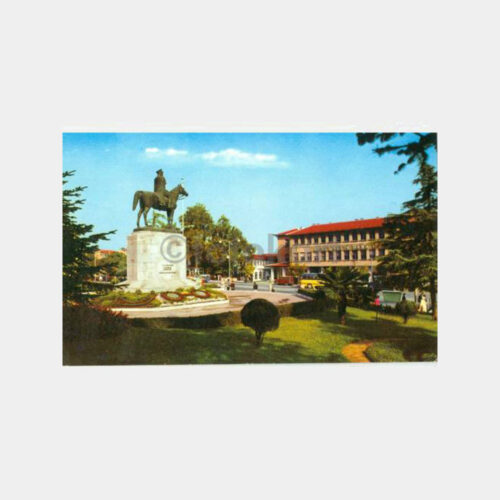 1970 Bursa Atatürk Anıtı Görünüş Kartpostal