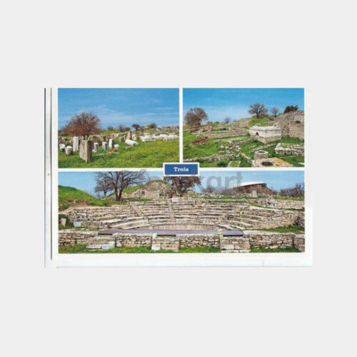 Çanakkale Truva Antik Kenti Konulu Kartpostal