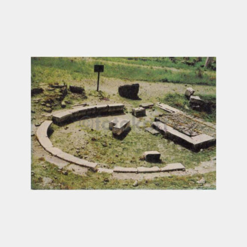 1975 Çanakkale Truva Antik Athena Kartpostal