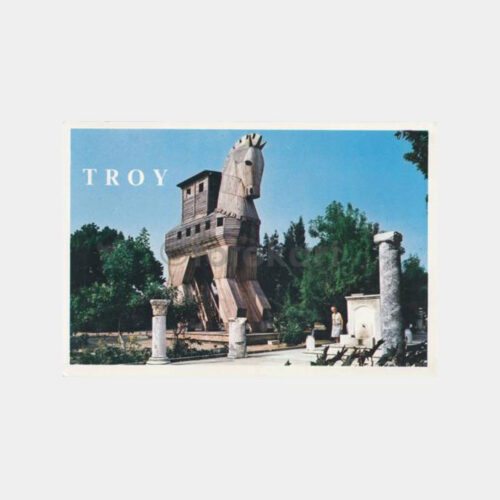 2000 Çanakkale Truva Atı Görünüş Kartpostal