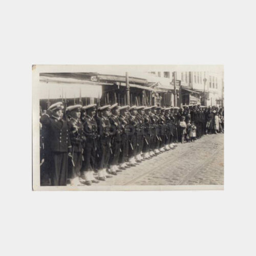 1939 Beşiktaş Barbaros Günü Denizciler Tören Fotoğraf