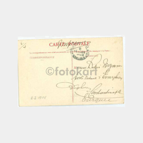 1906 Emirgan -Cemilpaşa Oğlu Adresli- 6 Adet Kartpostal - Görsel 2