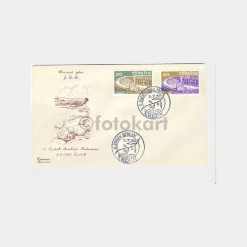 1959 2. Erdek Şenliği Hatırası FDC