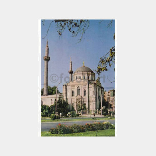 1969 Erenköy Posta Damgalı Valide Camii Kartpostal
