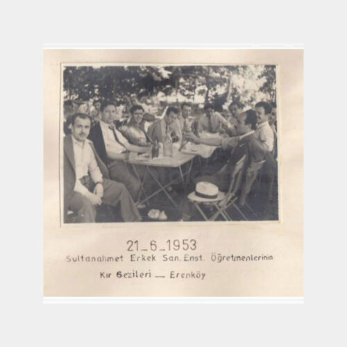 1953 Sultanahmet Öğretmenleri Erenköy Gezisi Fotoğraf
