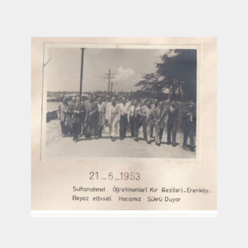 1953 Sultanahmet Öğretmenleri Erenköy Gezisi Fotoğraf - Görsel 2