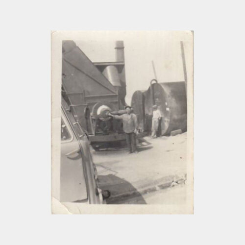 1950 Fabrika Kazan Fırın Konulu Fotoğraf