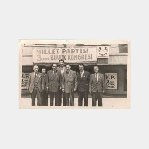 Millet Partisi 3'ncü Büyük Kongresi Hatıra Fotoğraf