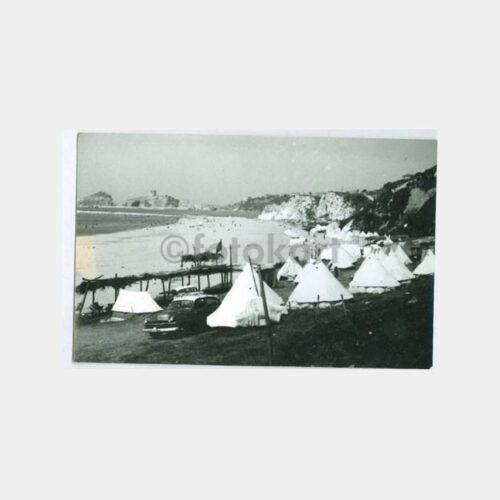 1960 Şile Sahili Kamp Hatırası Fotoğraf