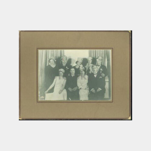1933 Yılbaşı Balosu Grup Görünüş Fotoğraf