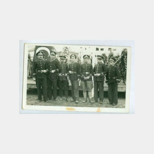 1930 Bekçiler Emniyet Teşkilatı Grup Fotoğraf