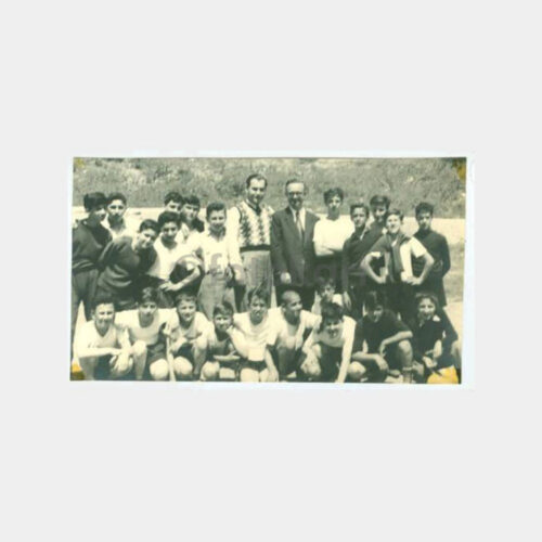 1950 St. Georg Avusturya Lisesi Konulu 2 Adet Fotoğraf