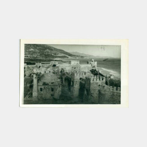 1963 Anamur Kalesi içinden Görünüş Fotoğraf
