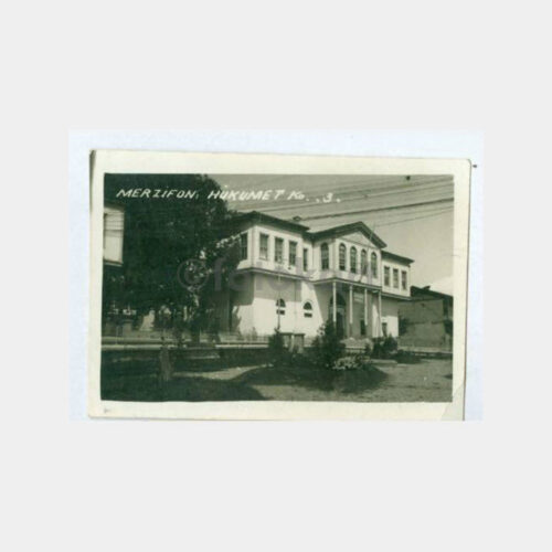 1930 Merzifon Hükümet Konağı Fotoğraf