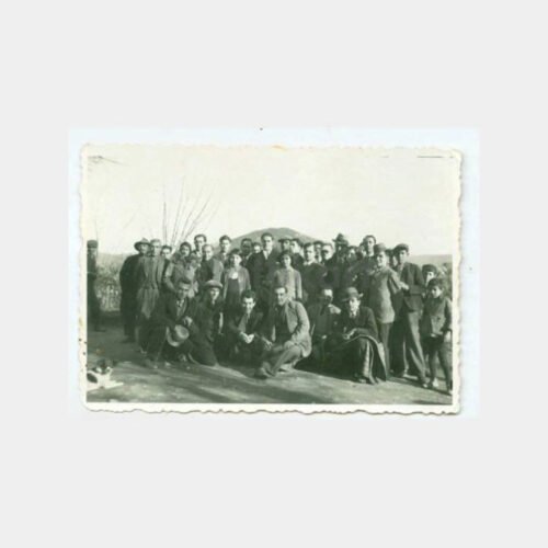 1936 Balya - Birinci Mektep Grup Fotoğraf