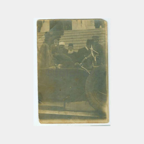1925 Hoca (?) Ziyareti Konulu Fotoğraf