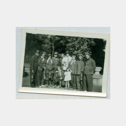 1940 Kozlu Kömür Ziyaret Hatırası Albüm Fotoğraf