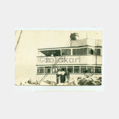1930 Türk Vapuru Güvertesinde Fotoğraf
