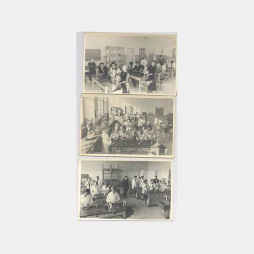 Kimya Laboratuvarı Konulu 3 Adet Fotoğraf
