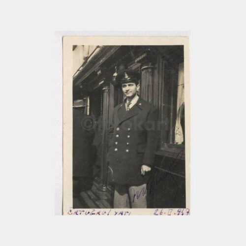 1947 Ertuğrul Yatı ve Denizci Fotoğraf