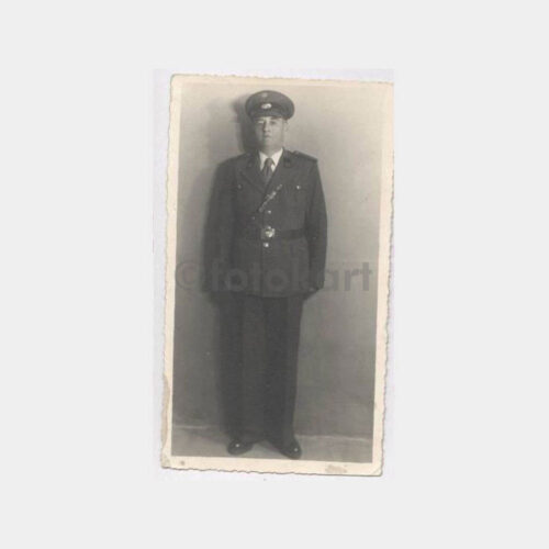 1935 Polis (?) Savunma Güvenlik Konulu Fotoğraf