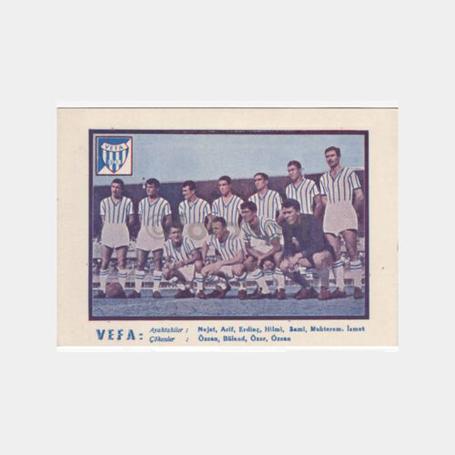 1960 Vefa Futbol Kulübü Kart