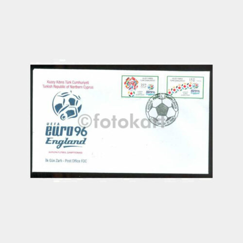 1996 KKTC Euro 96 Futbol Şampiyonası Konulu FDC