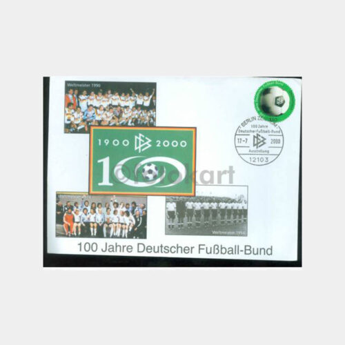 2000 Alman Futbolu 100 Yılı FDC
