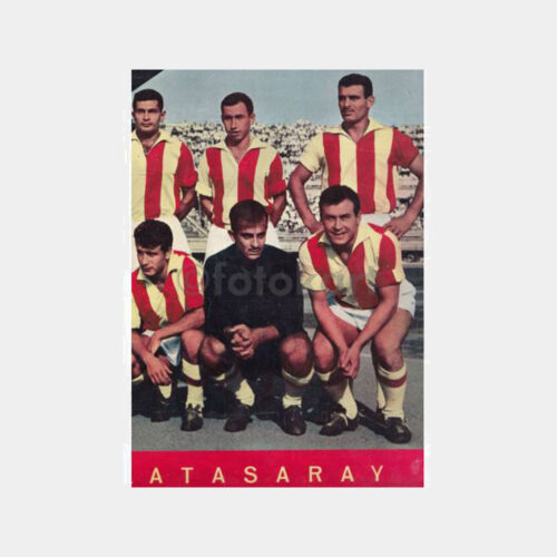1960 Aslan Galatasaray Posteri, 43x33 cm, Lake Baskı - Görsel 2