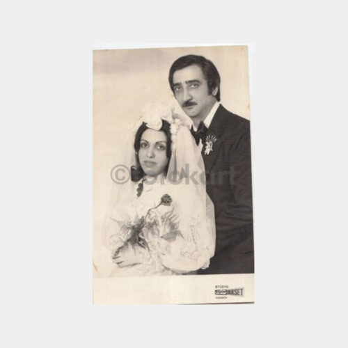 1960 Kadıköy Foto Akset - Gelin Damat Konulu Fotoğraf