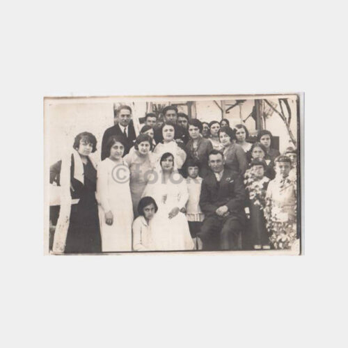 1932 Yalova Gelin Damat Grubu Konulu Fotoğraf