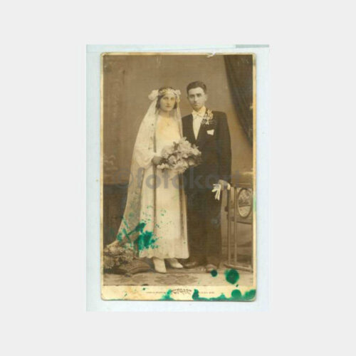1926 Gelin ve Damat Konulu Fotoğraf
