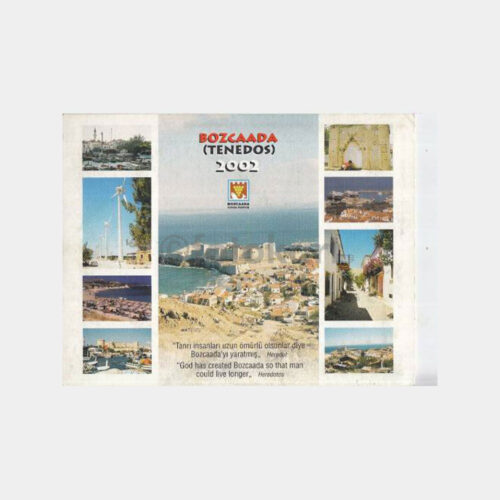2002 Bozcaada Haritası
