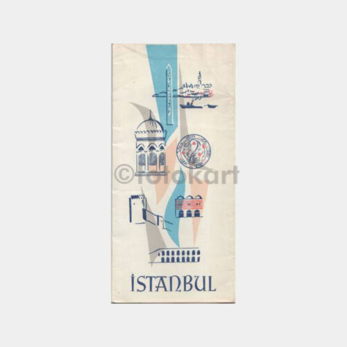 1960 Mobil Petrol - İstanbul Haritası
