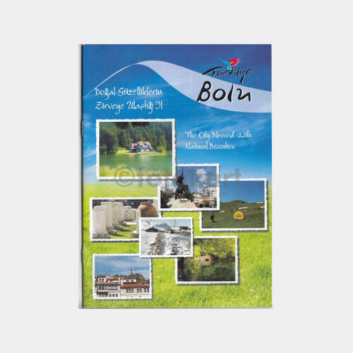 Bolu ve Çevresi - Turistik Broşürü Haritası