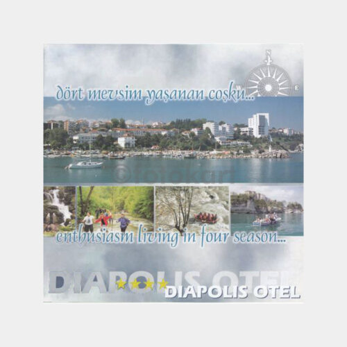 2011 Akçakoca Diapolis - Turistik Harita Broşürü