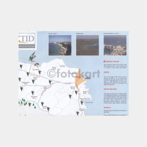 Bozcaada Turistik Broşür ve Haritası