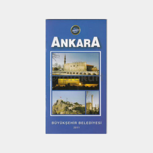 2011 Ankara - Turistik Harita Broşürü