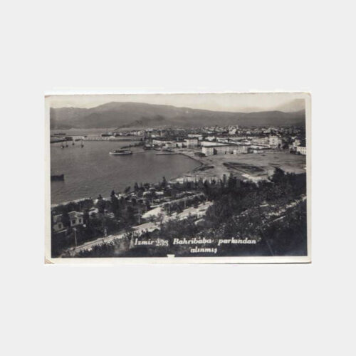 1938 İzmir Bahribaba Park Konulu Fotokart