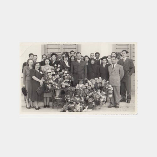1940 İzmir Hamza Rüstem - Nikah Tören Konulu Fotoğraf