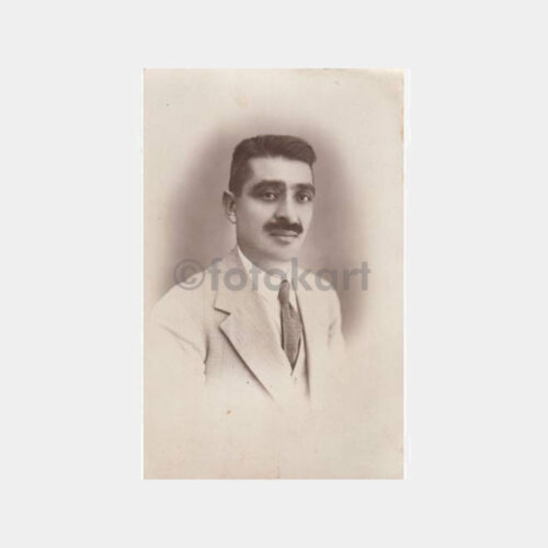 1927 İzmir Kravatlı Beyefendi Fotoğraf
