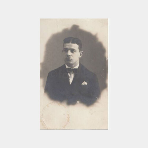 1927 İzmir Papyonlu Beyefendi Fotoğraf