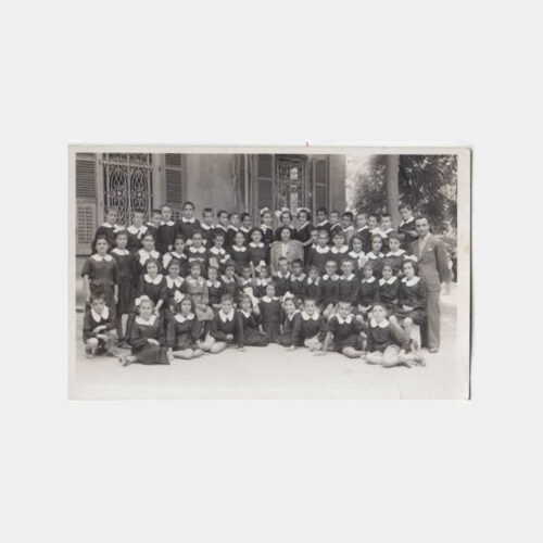 1939 İzmir Ege Köy Okulu Konulu Fotoğraf