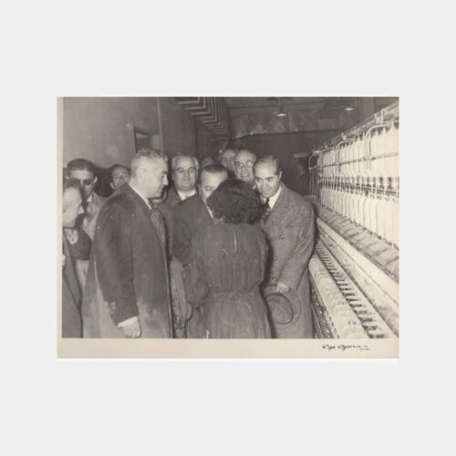 1953 İzmir Sümerbank Açılışı -Ege Ajans- Fotoğraf