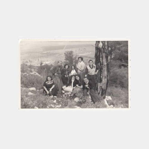 1951 İzmir 9 Aralık Parsa Gezisi Konulu 4 Adet Fotoğraf